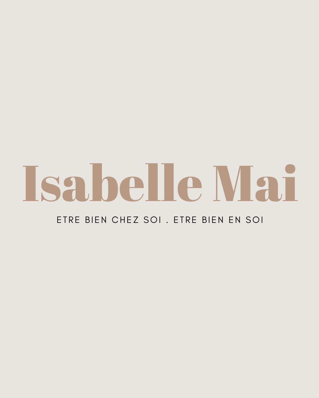 Logo Isabelle Mai Home Organiser